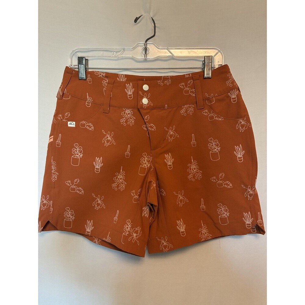 Wild Rye Freda 7” Shorts Size 6 Terracotta Women’s